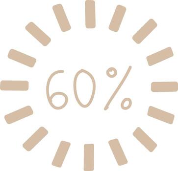 hilandero Progreso circulo indicador vector