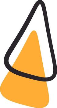 Abstract Shape Triangles vector