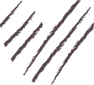 Heart Shape Modern Splash Lines Pattern vector