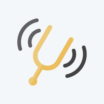 Icon Audio Book. related to Instruments symbol. flat style. design editable vector