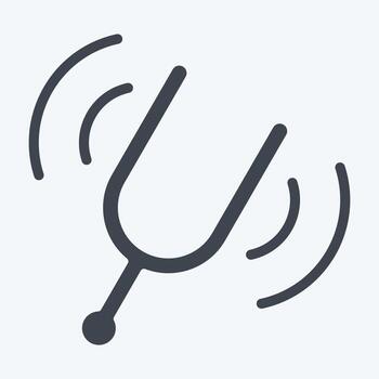 Icon Audio Book. related to Instruments symbol. glyph style. design editable vector