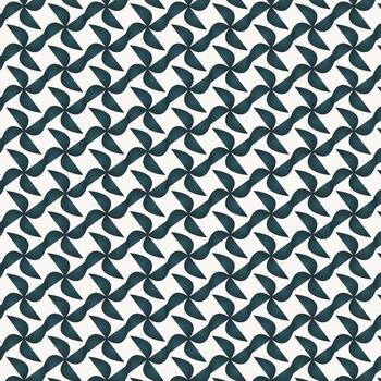 a pattern with a large number of small, black and white shapes vector