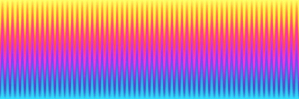 Vibrant ribbed glass texture with a vertical color gradient. Modern abstract background ideal for digital design. vector