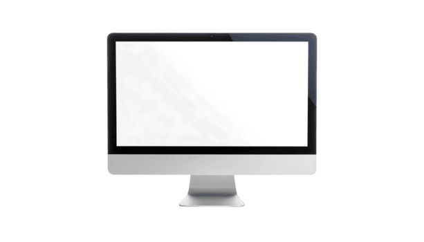 dator övervaka isolerat på vit isolerat på transparent bakgrund png