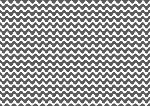 Seamless circular wave pattern featuring repeating arcs rhythmic curves forming fluid decorative design vector