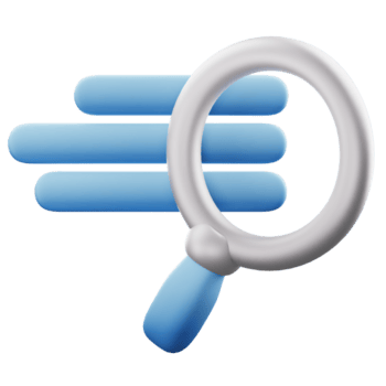 3d render ícone velozes procurar png