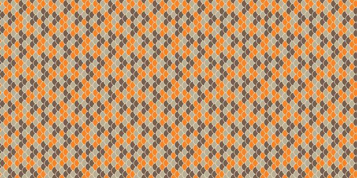resumen geométrico textil modelo en apagado naranja y gris tonos Perfecto para sitio web antecedentes, tela diseño, o envase papel. crea un sutil aún sofisticado visual textura. vector