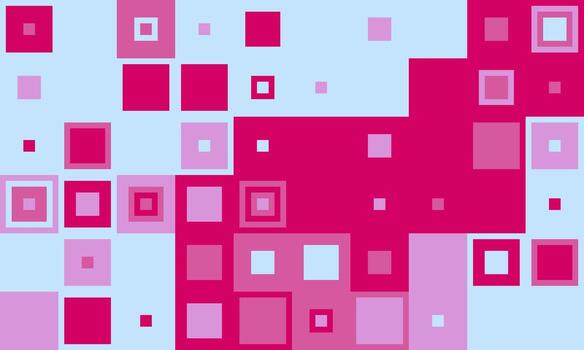 resumen geométrico antecedentes presentando un dinámica composición de rosado y ligero azul cuadrícula. Perfecto para moderno presentaciones, sitio web pancartas, o relacionado con la tecnología diseños vector