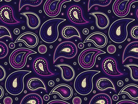 Summer vitality, flowing pattern. Color image flat design as mandala pretty. Endless modern by template background. vector