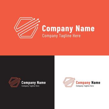Data Processing and Analytic Logo Design vector