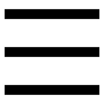 Web hamburger menu icon- vector