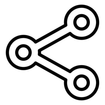 compartir icono para web, computadora y móvil aplicación, eps 10 vector