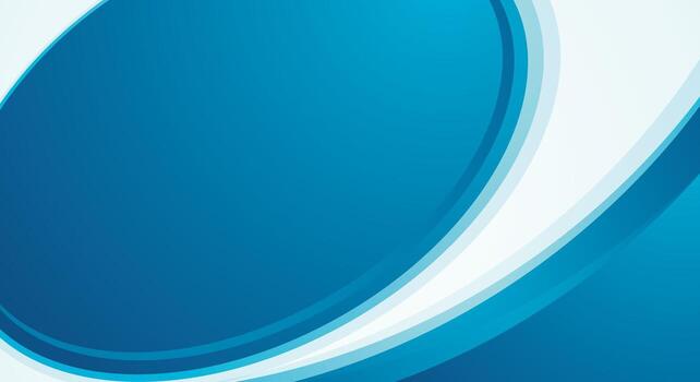 Blue gradient smooth curved background illustration design vector