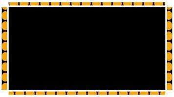 gepunktet Rechteck Schleife Animation Rahmen Rechteck Rand lodernd animiert zum Leben Streaming usw video