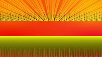 sunburst bakgrund animering med fri rektangel Plats till Lägg till text eller design, etc. video