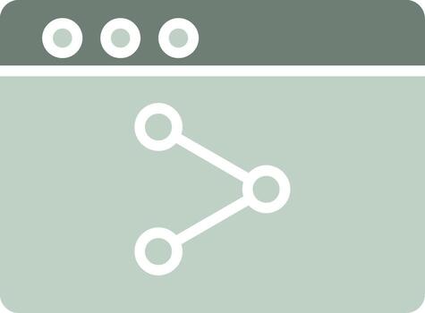 Share Sharing Function Design vector