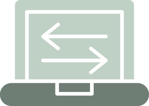 Data Transfer File Exchange vector