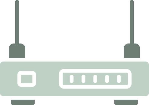 Wifi Router Wireless Router Internet Access Point Network Hub vector