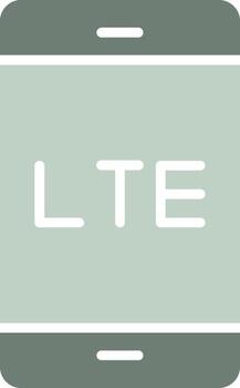 LTE Mobile Network Graphic vector