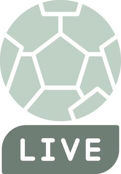 Live Live Broadcast Image vector