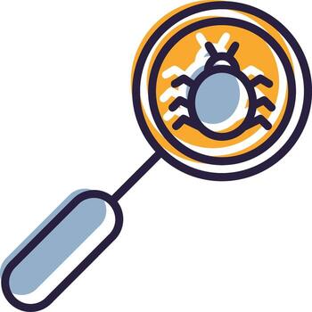 error glifo dos color falla error problema defecto vector