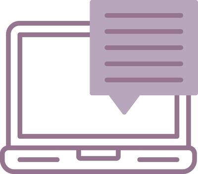 Texting Sleek Design Module vector