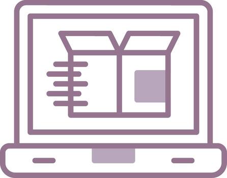 logístico sencillo ux pedazo vector