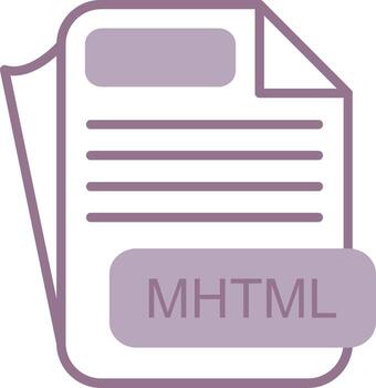 mhtml pulcro visual módulo vector