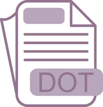 DOT Creative Digital Object vector