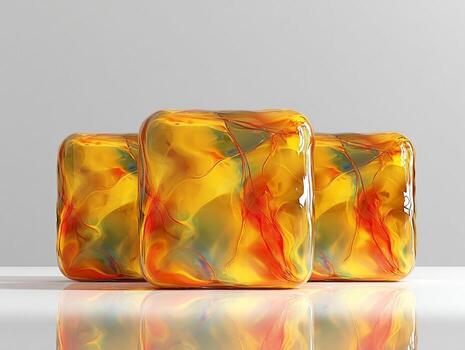 3D glossy icons - futuristic style, soft lighting, colorful gradients, aesthetic, isolated on transparent background. photo