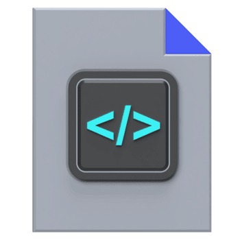 código Arquivo programação de ícones e desenvolvimento símbolo png