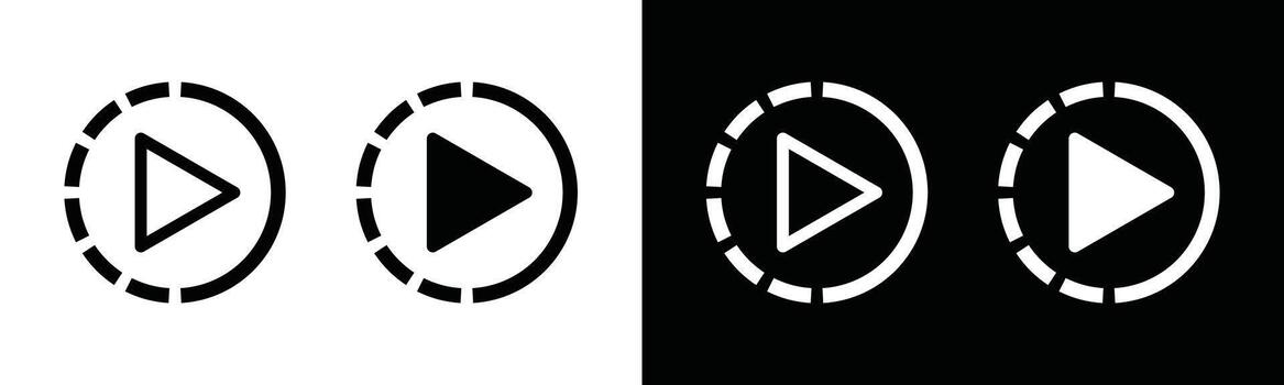 Playback speed button icon symbol for media player vector
