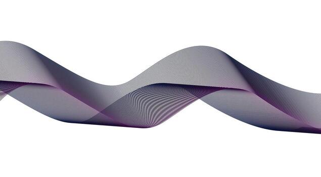 Blend Wavy Lines Curved Gradient Color Abstract Design Background Illustration vector