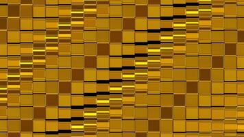 strålnings metallisk rutnät abstrakt geometrisk textur med dynamisk skuggning slinga animerad video