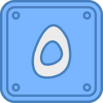 Arabic Language Shadowed Web Token vector