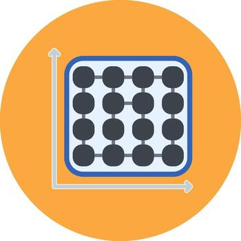 Matrix Iconic Web Pattern vector