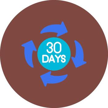 30 Days Clean App Fragment vector