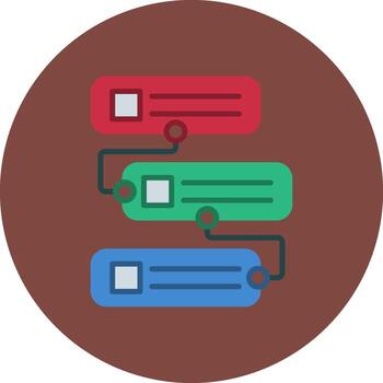 Prioritization Subtle Grid Symbol vector