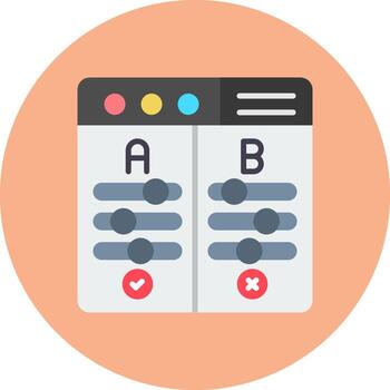 ab pruebas elegante forma simbólico vector