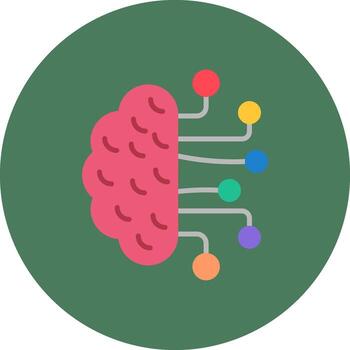 Artificial Intelligence Smart Frame Piece vector