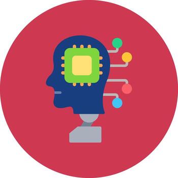 Artificial Intelligence Innovative Visual Unit vector