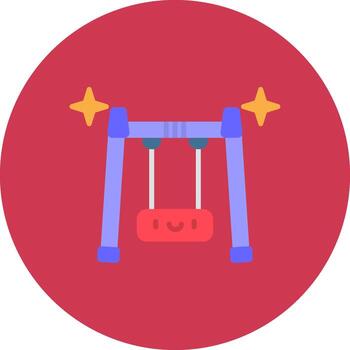 Swing Balanced Visual Mark vector