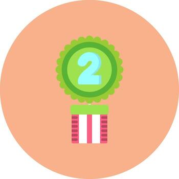 2nd Prize Shadowed Web Token vector