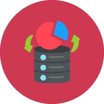 Server Polished UX Element vector