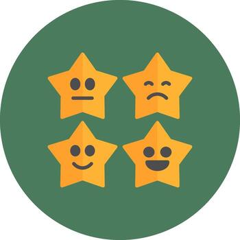 Rating Elegant Grid Block vector