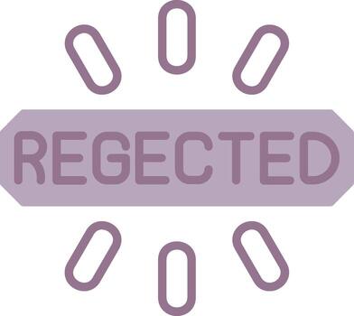 Rejected Minimal Stroke Object vector