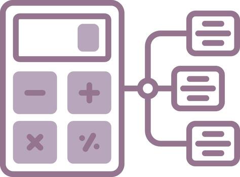 base de datos mesa moderno forma símbolo vector