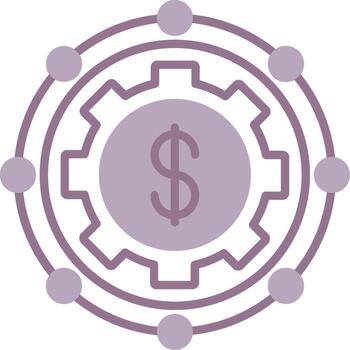 Enablement Core Frame Pattern vector