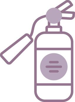 Fire Extinguisher High-Tech Form Unit vector