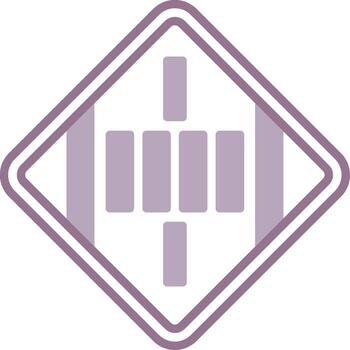 Crosswalk Sharp Module vector